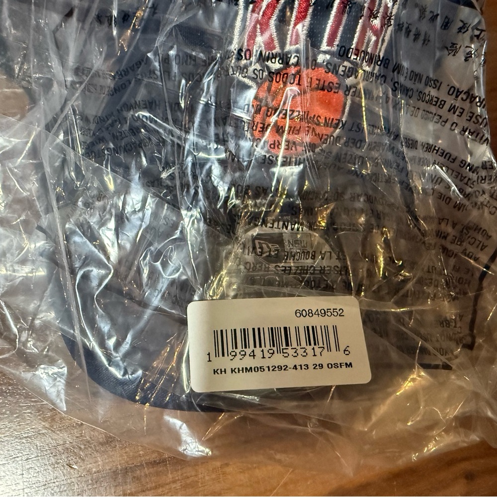 Kith & New Era for the New York Knicks 9FORTY MS Trucker Snapback Hat Nocturnal - Picture 9 of 11